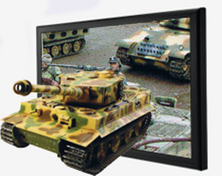 World’s largest 3D LCD display