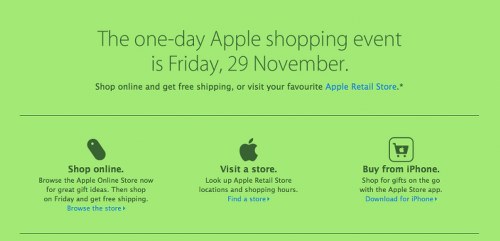 Apple announces Black Friday event on 29th November