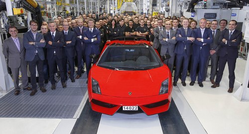 Lamborghini closes production of its supercar Gallardo