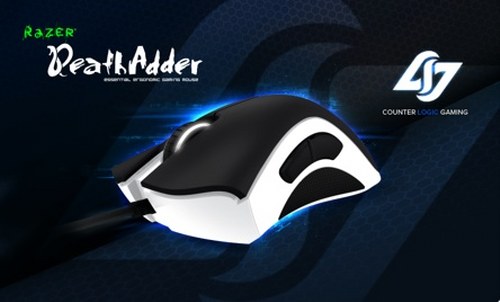 Razer's new Counter Logic Gaming Razer DeathAdder gaming mouse