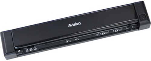 Avision portable handy scanner Scan queue