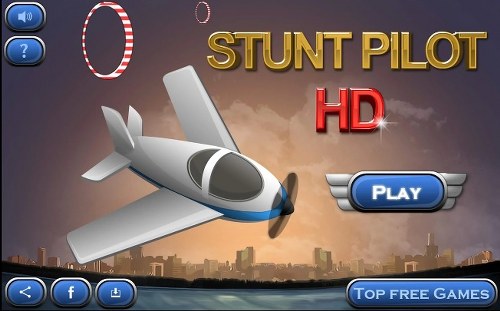 Free game for BlackBerry users Stunt Pilot