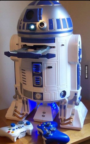 Custom R2-D2 Xbox