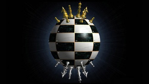 SphereChess playing chess on spherical board